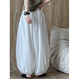 Women's High-Waist Loose Lantern Pants