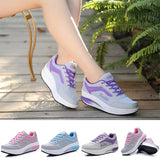 Breathable Air Mesh Walking Shoes – Lightweight Platform Sneakers