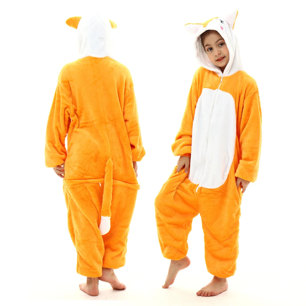 Kids' Animal Onesie & Plush Jumpsuit
