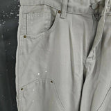 PFNW 2025 Autumn Men's Jeans Loose Long Pants Korea Fashion High Street Solid Color Male Wide Leg Trousers 28W9729