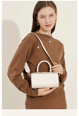 YANATARI Genuine Leather Woman Bag Shoulder Bag Handbags Ladies Crossbody Bags Luxury Designer Minimalism Bag Mini Bag White