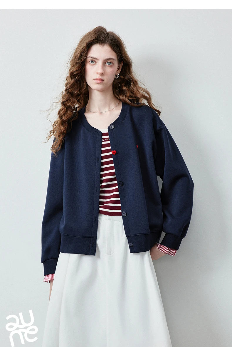 Women's Plaid Patchwork Cotton-Blend Jacket