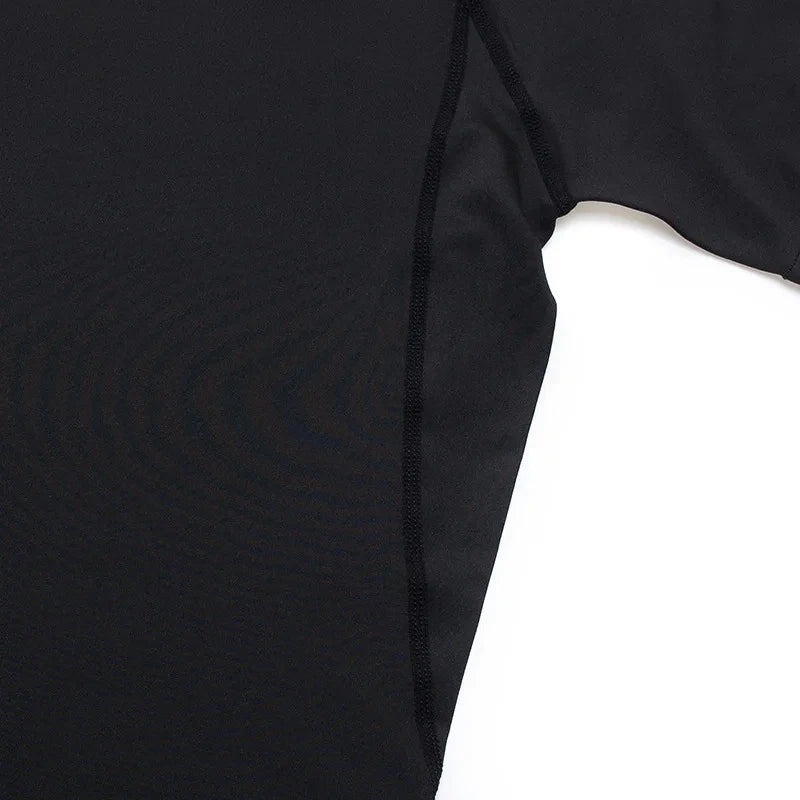 Spider Print Compression Shirts for Men Gym Workout Fitness Undershirts Short Sleeve Quick Dry Athletic T-Shirt Tops Sportswear