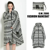 Waterproof Hooded Rain Poncho – Lightweight & Stylish