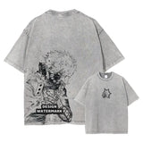 Bakugou Katsuki Vintage Wash Oversized T-Shirt
