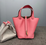 MENDY Women Bags Handbags Bucket Bag 18/22 Big Small Fashion Tote Bag Genuine Leather Luxury Quality Designers Lady Hand Bags