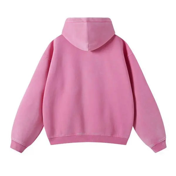 Men’s Vintage Wash Relaxed Zip-Up Hoodie