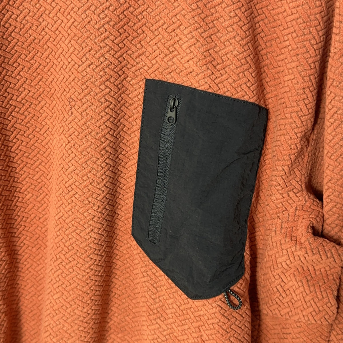 Original Men's Sporty Casual Hoodie Polyester Fiber Youth Trend Autumn Warm round Neck Chest Pocket No Button Men's Sweatshirt