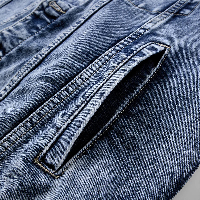 Washed Heavyweight Denim Jacket – Vintage Workwear