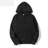 Fleece Pullover Hoodie with Pockets