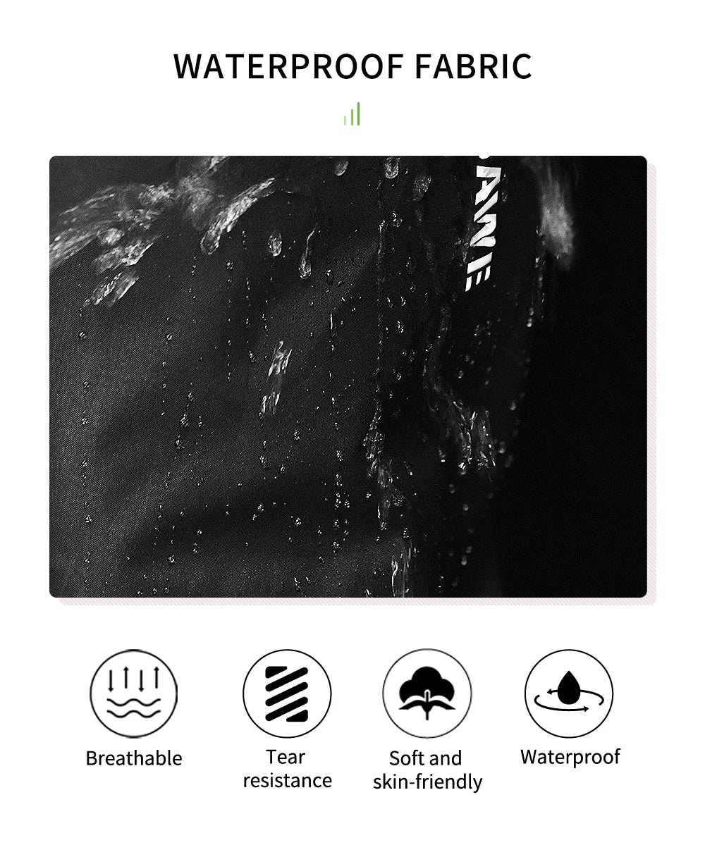 WOSAWE Reflective Waterproof Rain Pants – Unisex
