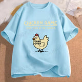 Chicken Game Graphic Tee – Funny Unisex T-Shirt