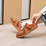 DIMANYU Women's Genuine Leather Bow Flats | Sizes 35–44
