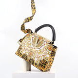 Ins Famous Fashion Classic Printed PU Leather Women's Handbags – Luxury Elegant Shoulder Crossbody Top Handle Bag