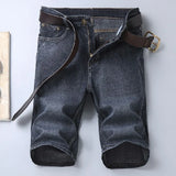 Men's Slim Stretch Denim Shorts | Summer Style