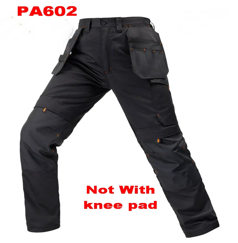 Men's Multi-Pocket Straight-Leg Cargo Pants