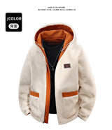Men’s Fleece-Lined Hooded Winter Jacket