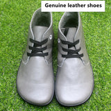 Barefoot Leather Boots with Wool Lining