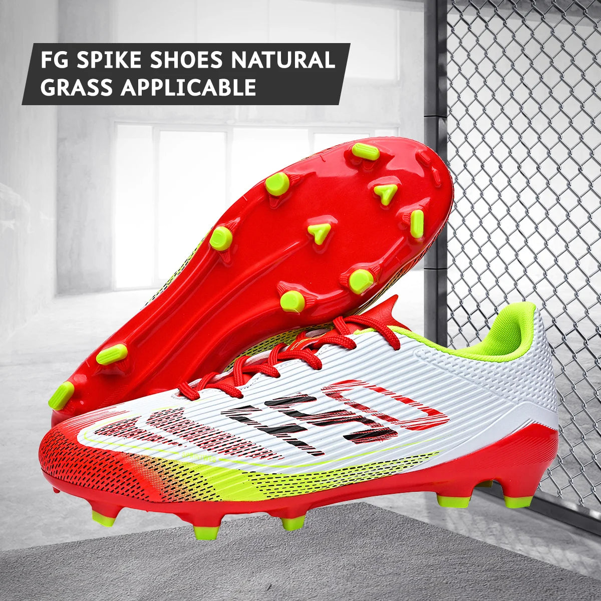 Unisex Soccer Cleats with Long Studs