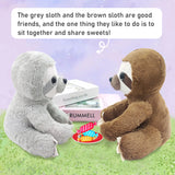 Realistic Sloth Plush Doll (25cm)