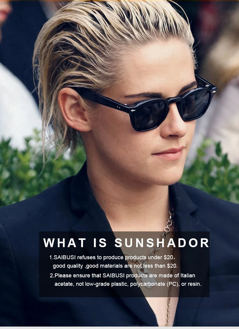 Tortoiseshell Round Acetate Sunglasses – UV400 Polarized