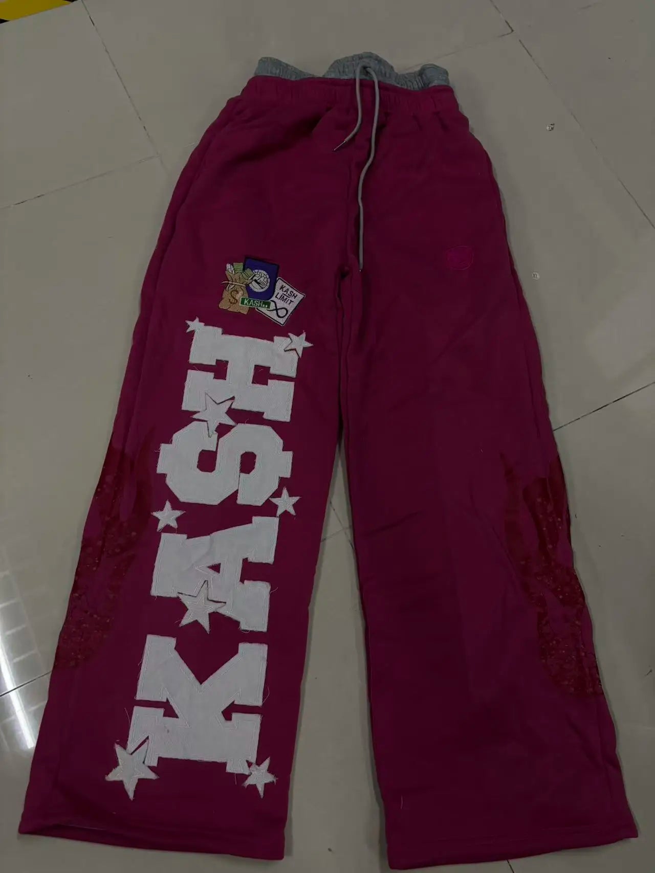 Retro Gothic Y2K Hip Hop Sweatpants
