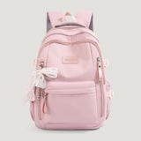 New Female High Capacity Waterproof College Backpack With Lace Pendant Trendy Women Laptop School Bags Cute Girl Travel Book Bag