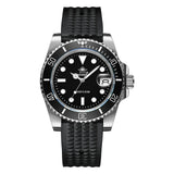 ADDIESDIVE NEW Luxury Men’s Quartz Watch 200M Diver Watch BGW9 Super Luminous Ceramic Bezel Stainless Steel Business Wristwatch