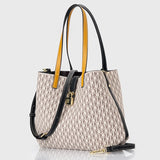 Large Capacity Leather Crossbody Tote