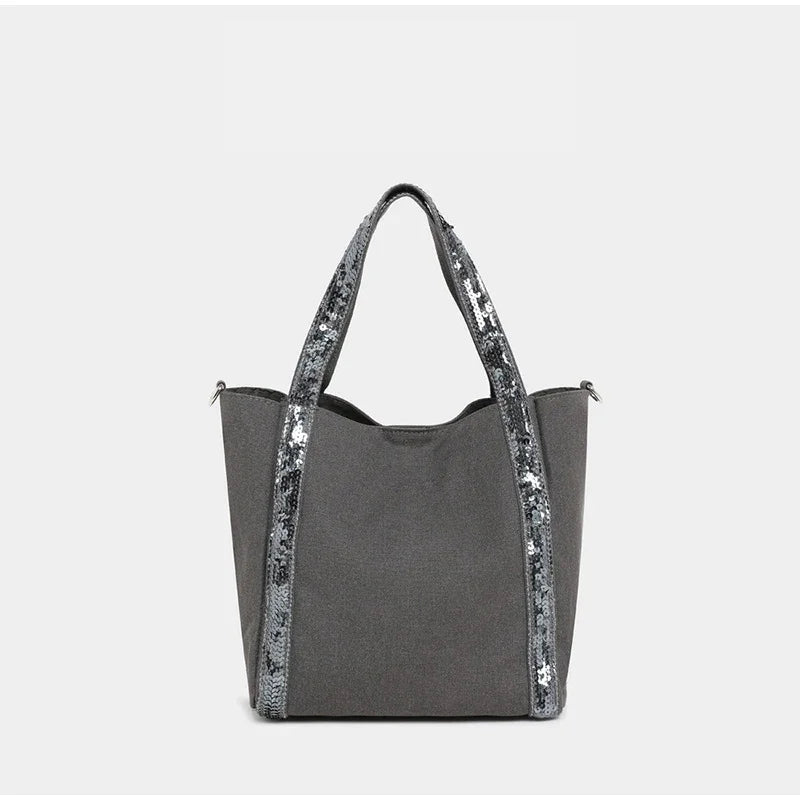 Women's Faux Suede Satchel Bag