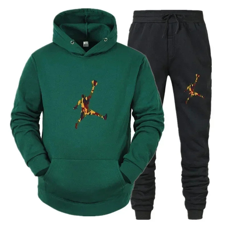 Men’s Urban Active Jogger Set | Premium Hoodie & Warm Pants