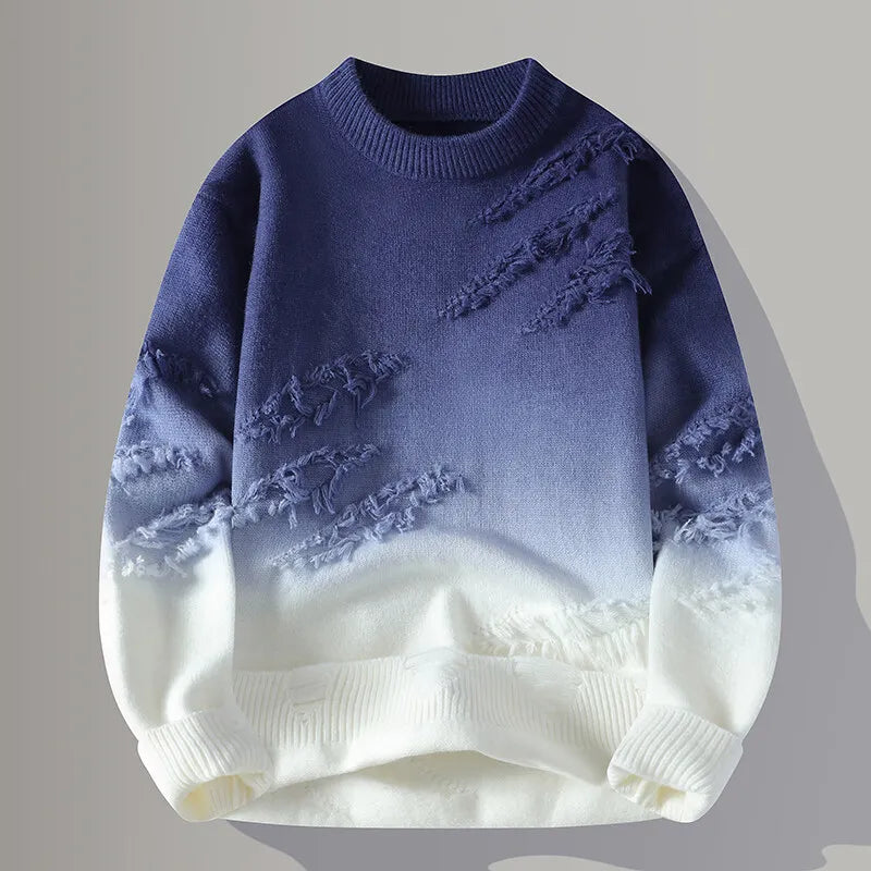 Men’s Classic Thick Knit Crewneck Sweater