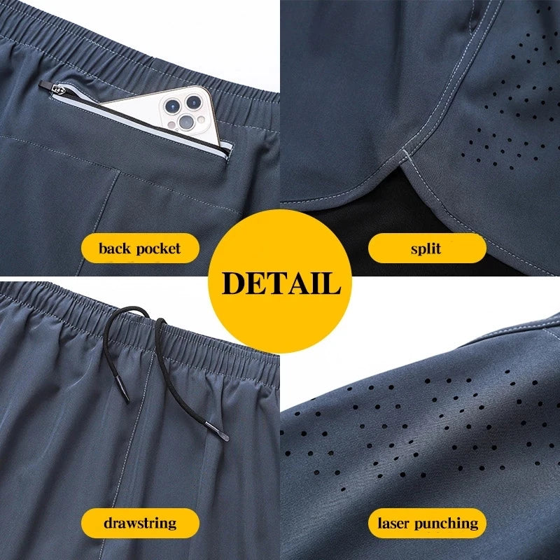 Performance Double-Layer Training Shorts | Moisture-Wicking Athletic Gear