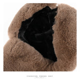 Unisex Winter pilot Thickened Plush Ear-Flap Hat men ski cap winter hat windproof bomber Trendy Patchwork Aviator Trapper cap
