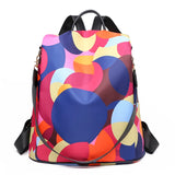 Women's Oxford Backpack with Organizer Pockets