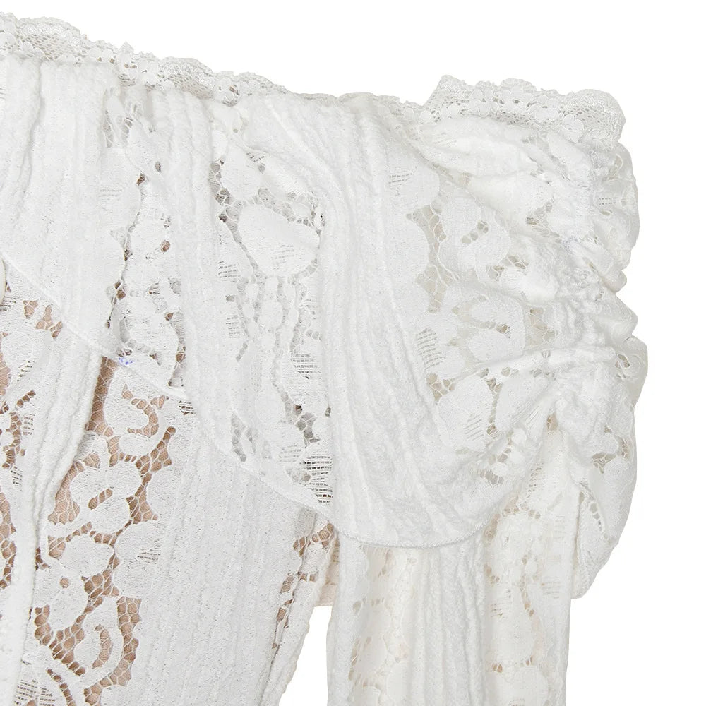 Suninheart Elegant Lace Evening Gown | Party & Prom Dress
