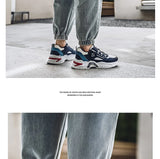 Men's Rotating Buckle Casual Sports Sneakers