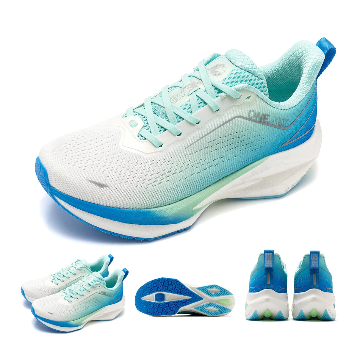 ONEMIX Outdoor Jogging Running Shoes for Men Super Light Outdoor Athletic  Sneakers Elevator Antislip Walking Shoes Female