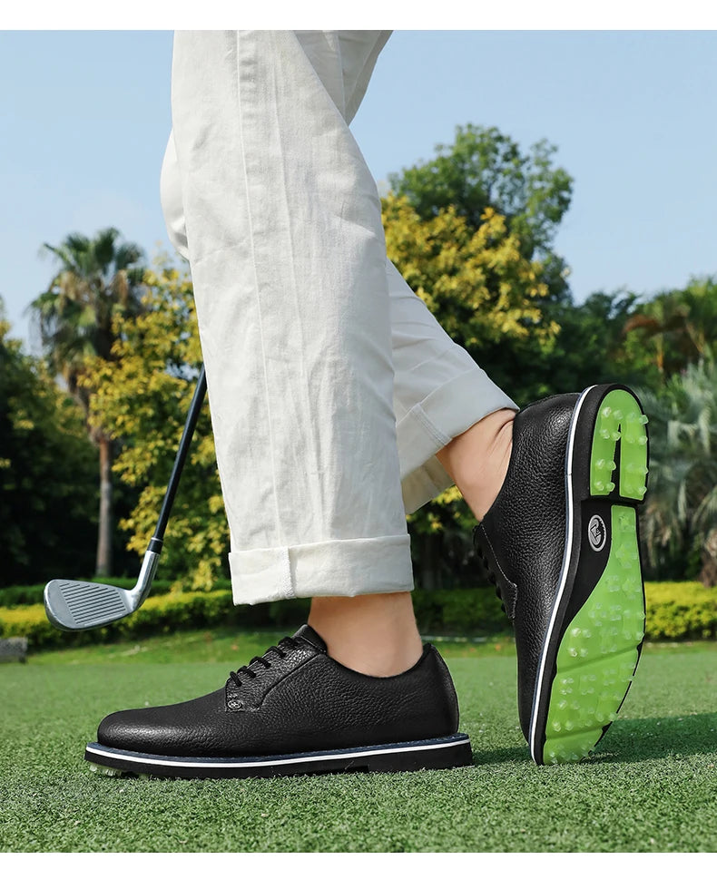 Golf Shoes For Men 2024 New White Professional Waterproof Non-slip Spikeless Outdoor Leisure Walking Training Golfer Sneakers