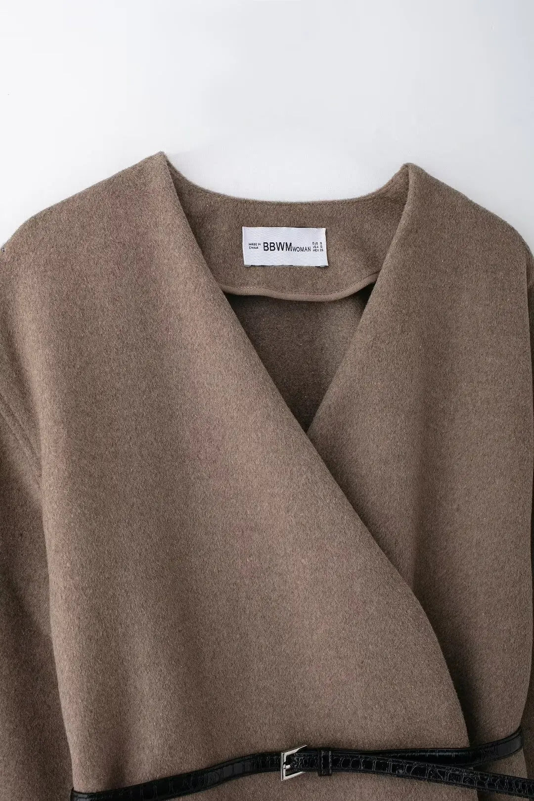Elegant Belted Wrap Jacket