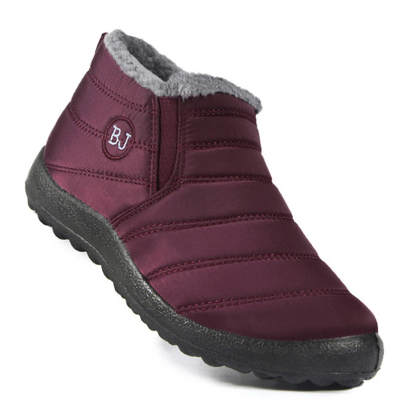 Lightweight Winter Fleece-Lined Sneakers