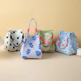 Women's Cartoon Knitted Bucket Bag