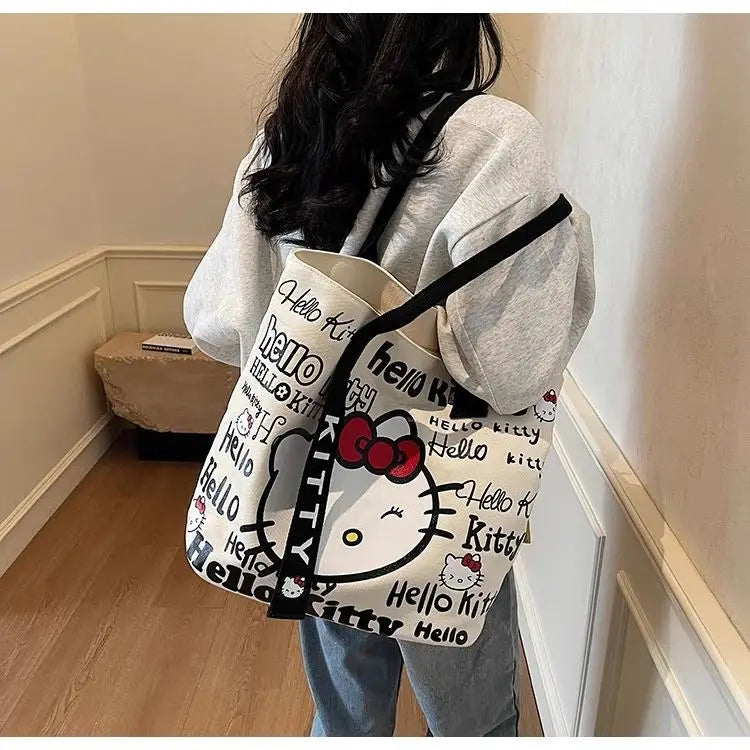 Hello Kitty Large Capacity Handbag & Backpack