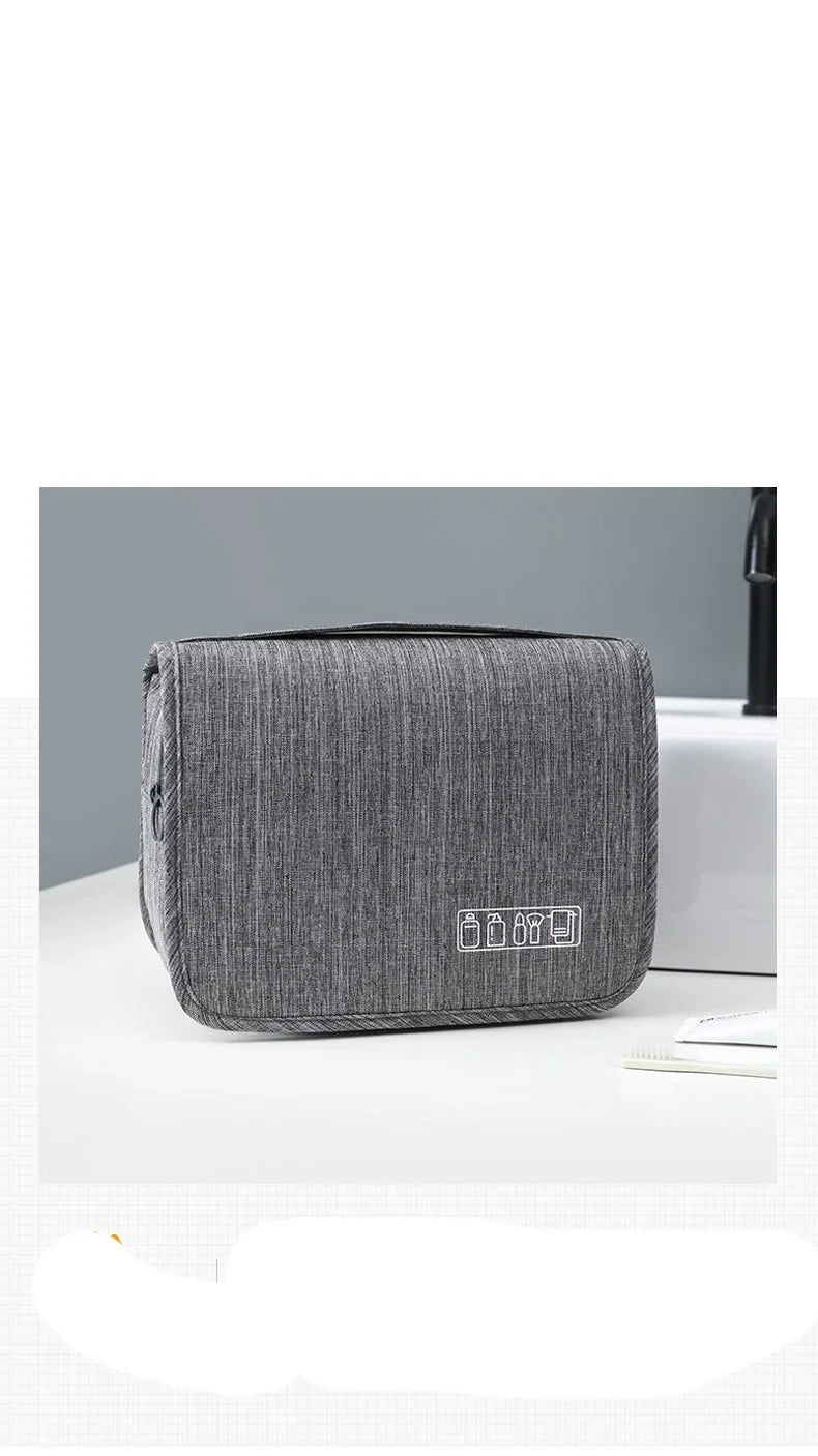 Hanging Travel Toiletry Bag with Zipper