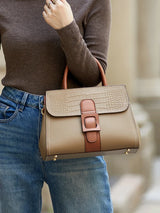ZOOLER Hot 100% Genuine Leather Women's Handbags Cover Lock Shoulder Messenger Bags Super Soft Skin Ladies Purses Winter#YC356