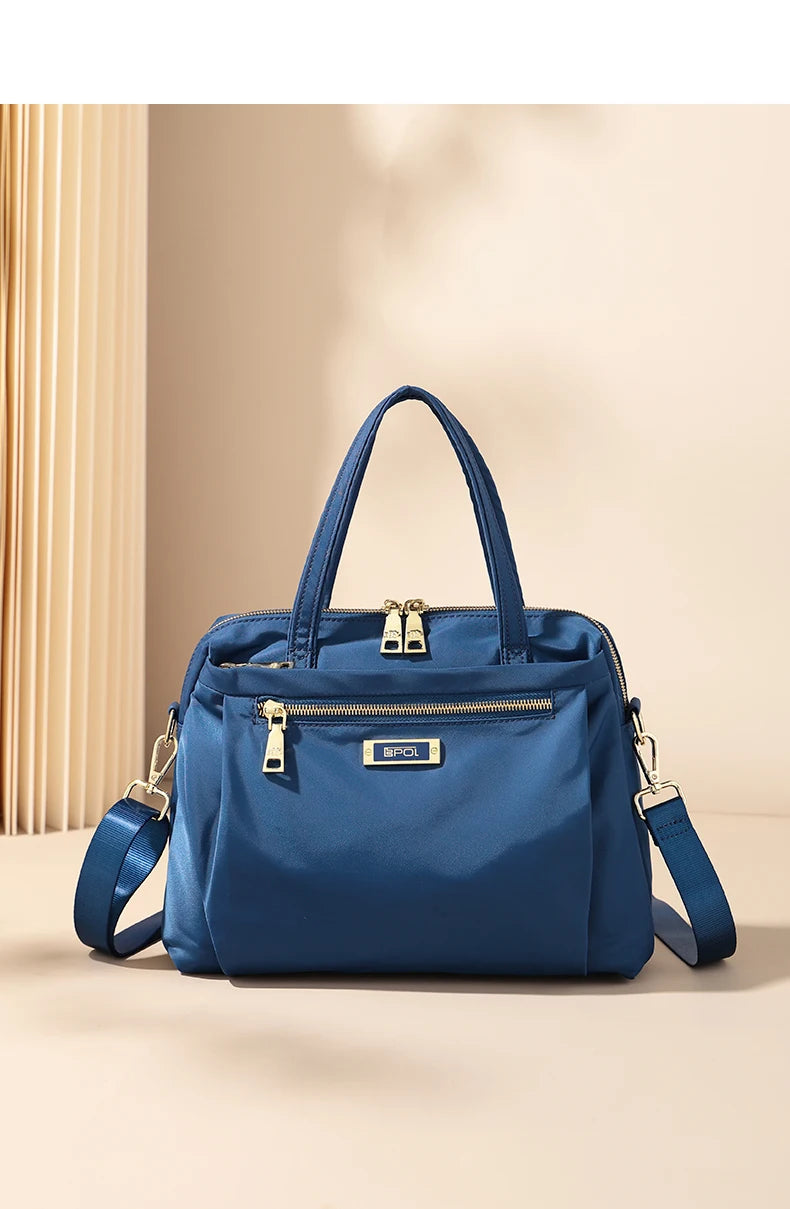EPOL Large Capacity Women's Handbags Fabric High Quality Fashion Shoulder Bags Multiple Pockets Casual Waterproof Tote Bags 7253