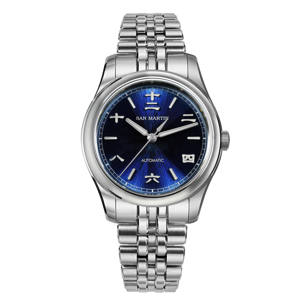 San Martin SN0144CG 39mm JianZhan Enamel Dial Automatic Watch