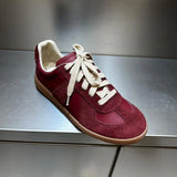 MORAZORA 20 Colors Ins New Genuine Suede Leather Women Flats Lace Up Colors Spring Summer Flat Shoes Casual Sneakers Footwear
