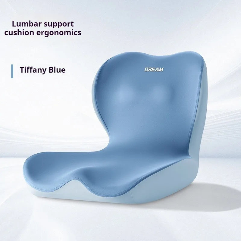 Upgrade "L" Shape Memory Foam Orthopedic Cushion Comfort Ergonomic Design Back Coccyx Pillow Car Seat Office Chair Pain Relief