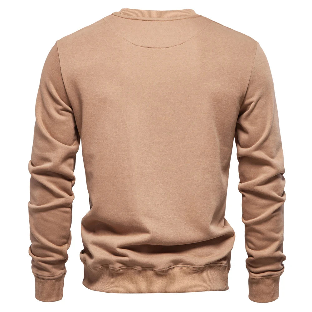 Men’s Cotton-Blend Crew Neck Sweatshirt